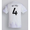 Camisa de Futebol Manchester United Matthijs de Ligt #4 Equipamento Secundário 2025-26 Manga Curta Camisa de Futebol Manchester United Matthijs de Ligt #4 Equipamento Secundário 2025-26 Manga Curta
